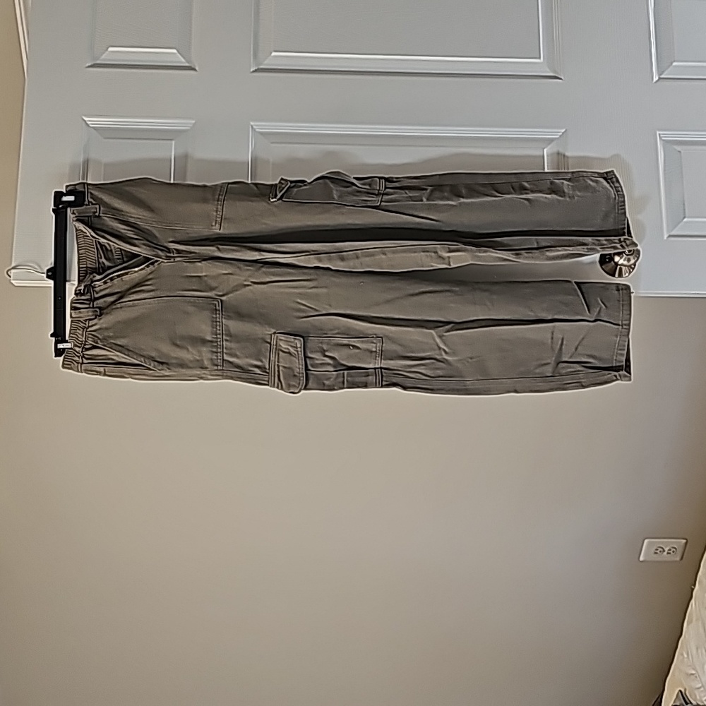 Amazon charcoal gray cargo pants XXS